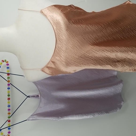 2 Victoria's Secret Satin Camisole Tops Bundle of 2 Sz: Medium - Picture 14 of 15